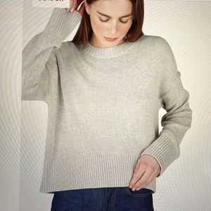 Everlane Soft Cotton Square Sweater